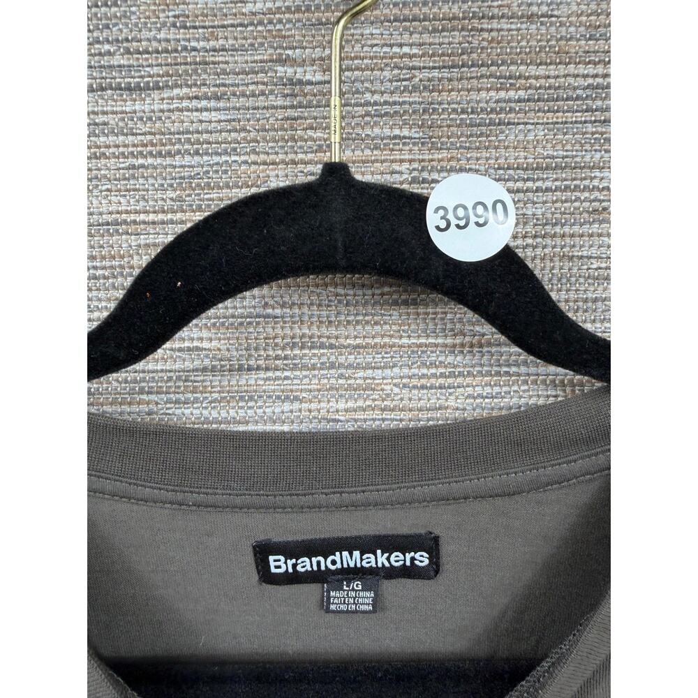 BrandMakers Smokers Club Shirt Mens Large Gray Highway 420 Crest Graphic Tee - Picture 3 of 10
